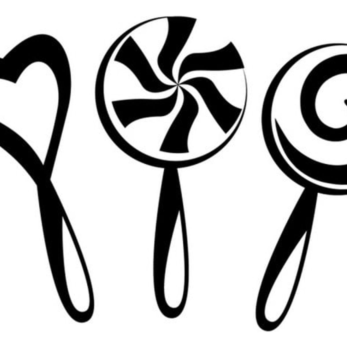 GENERICO - Decomural Lollipops Candy Sweets WS-18013
