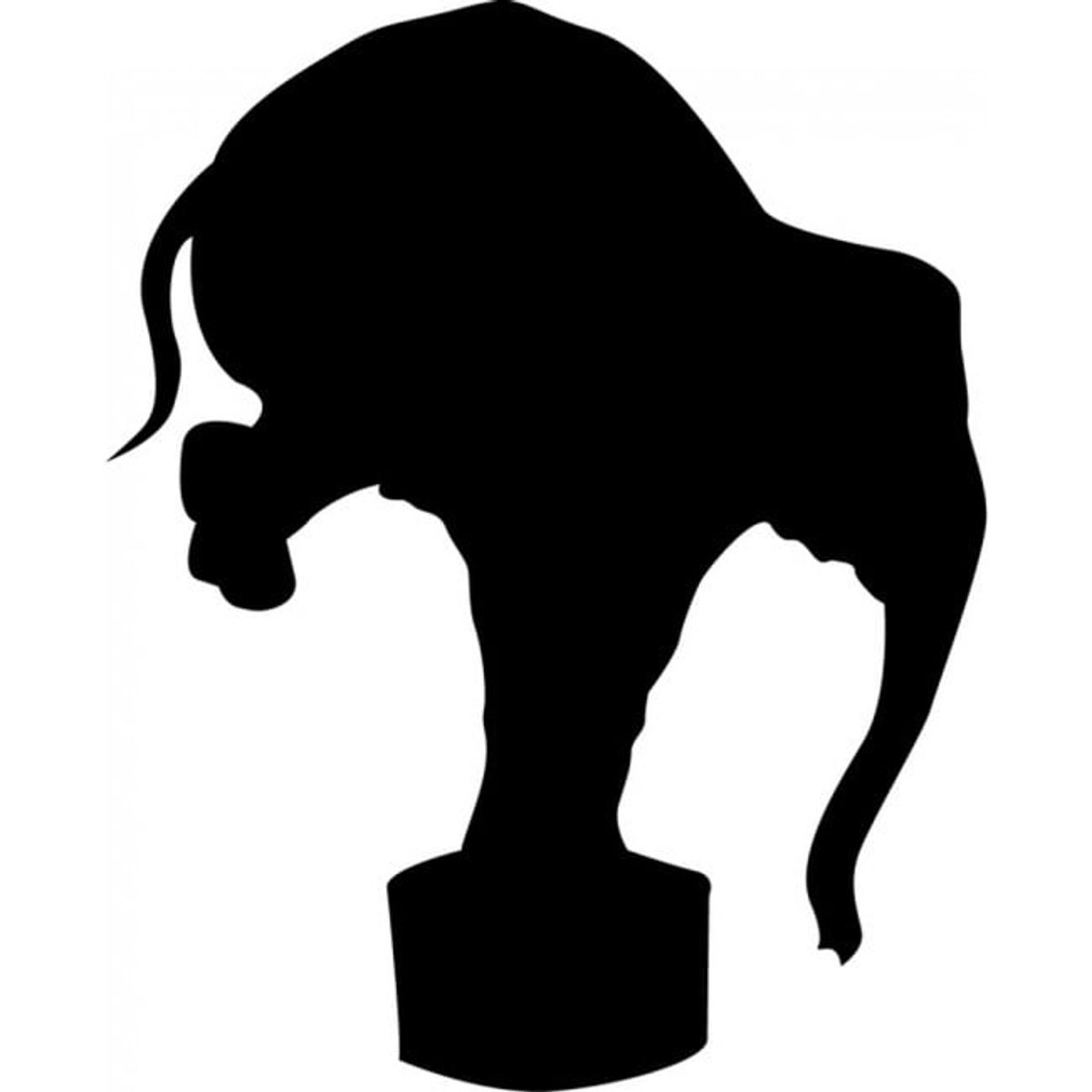 GENERICO - Decomural Circus Elephant WS-18025