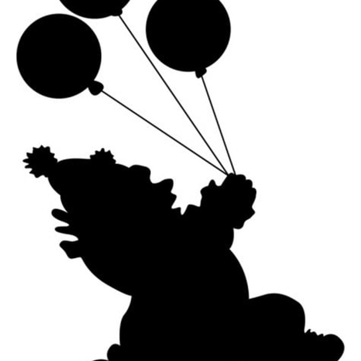 Decomural Clown Balloons Circus WS-18028, marca GENERICO - Foto Principal