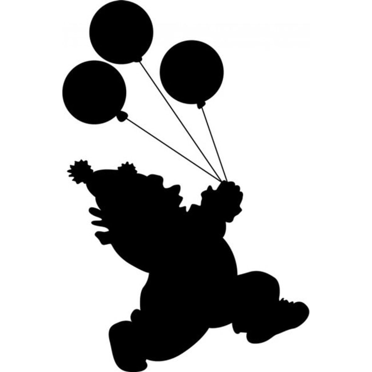 Decomural Clown Balloons Circus WS-18028, marca GENERICO - Foto Principal