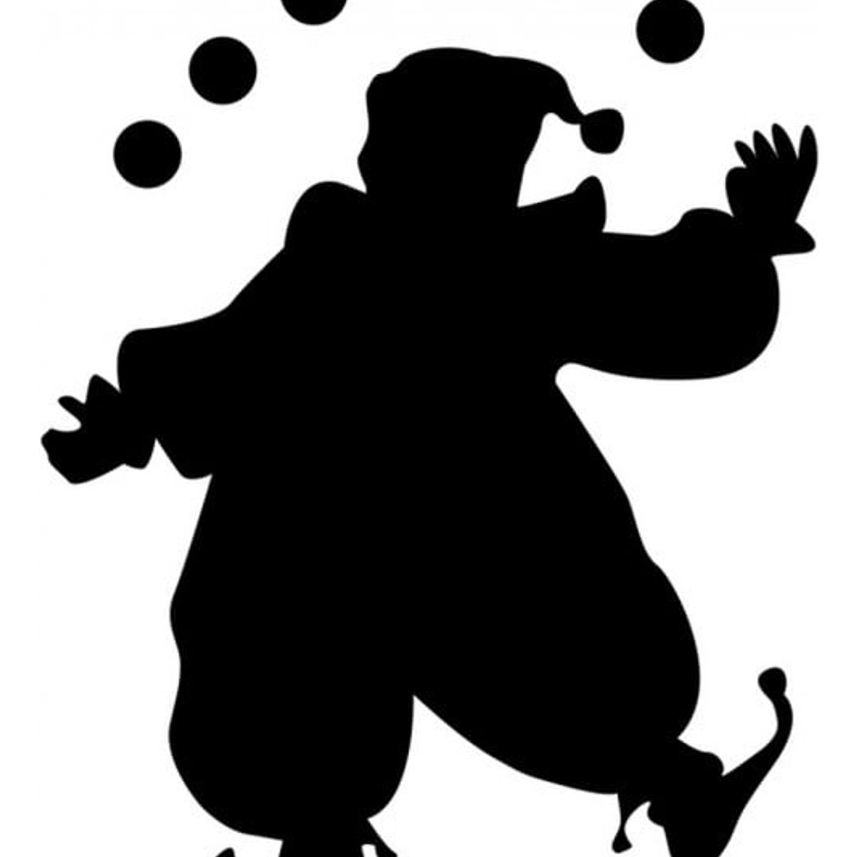 GENERICO - Decomural Clown Juggling Circus WS-18029