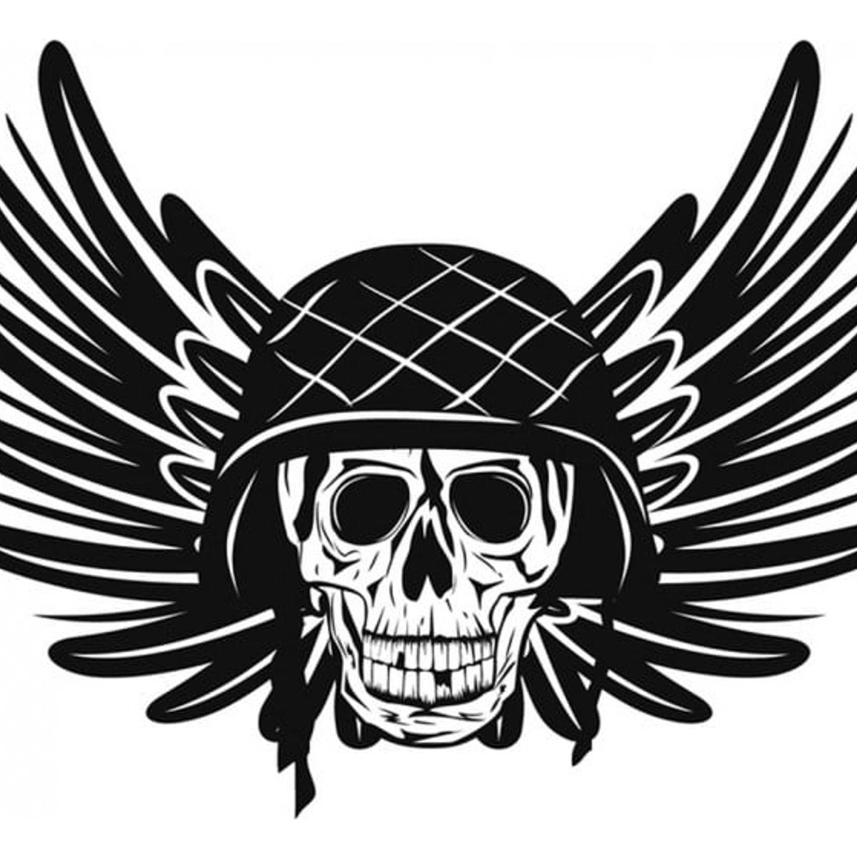 GENERICO - Decomural Army Skull Military War WS-19375
