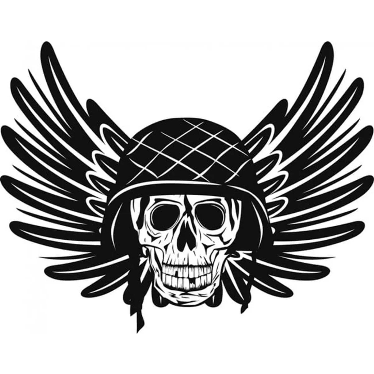 GENERICO - Decomural Army Skull Military War WS-19375