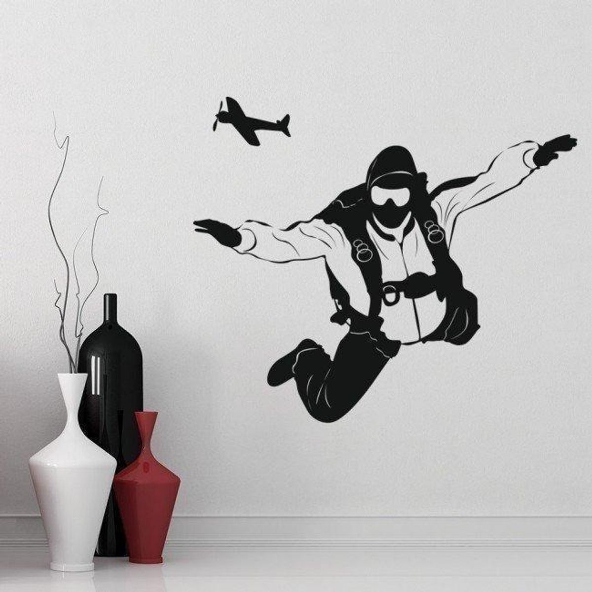 GENERICO - Decomural Skydiving Plane WS-19377