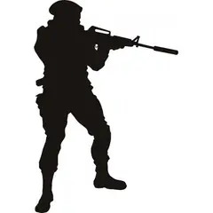 GENERICO - Decomural Army Soldier WS-19382