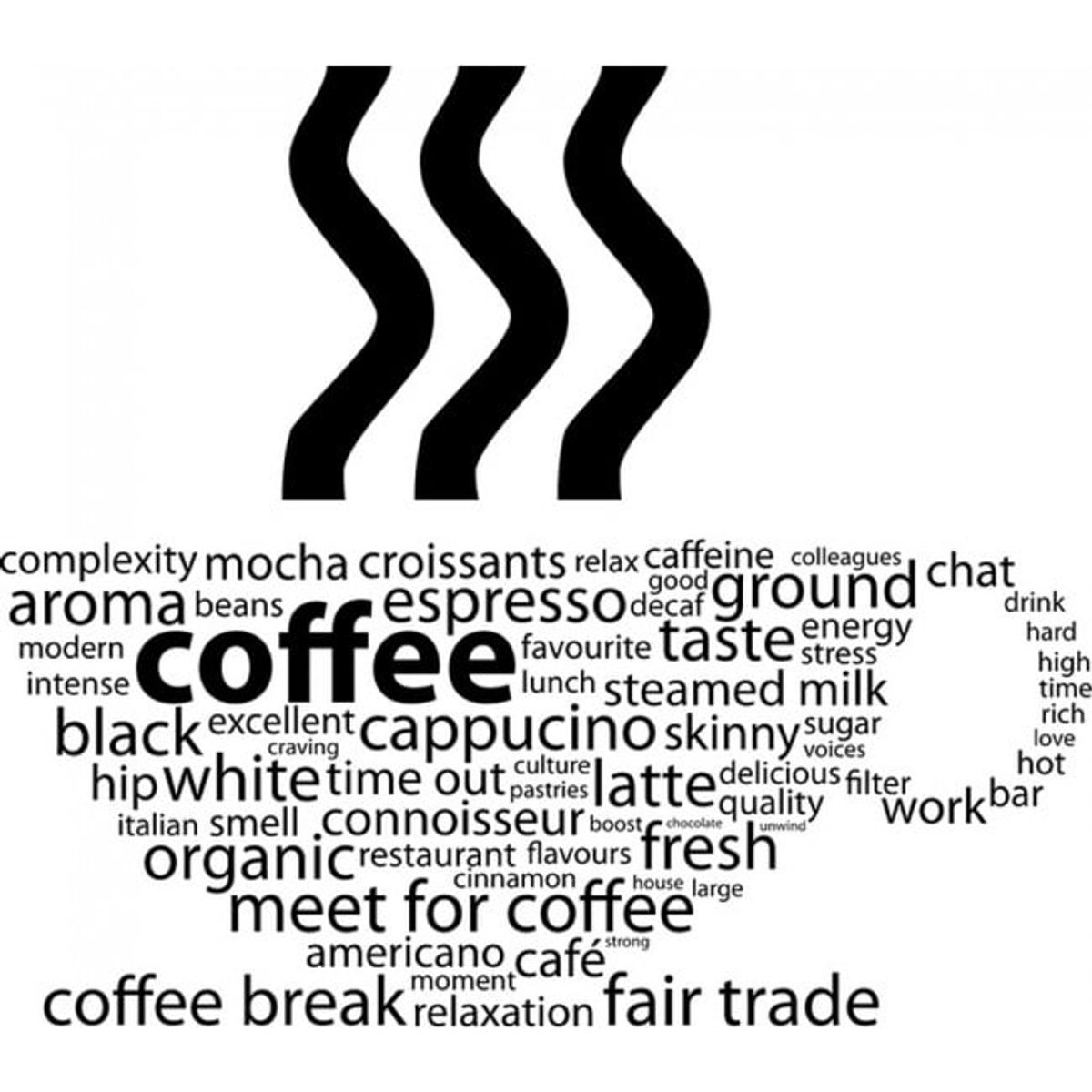 GENERICO - Decomural Coffee Cup Cafe WS-18033