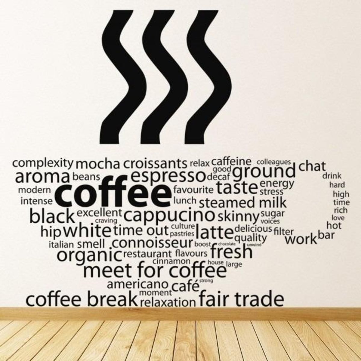 GENERICO - Decomural Coffee Cup Cafe WS-18033