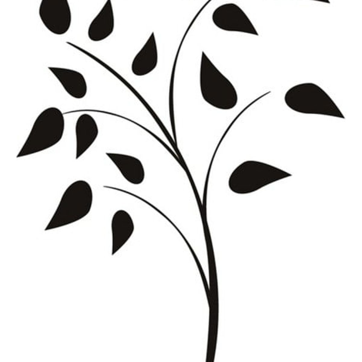 GENERICO - Decomural Flower Leaves Simple Floral WS-18039