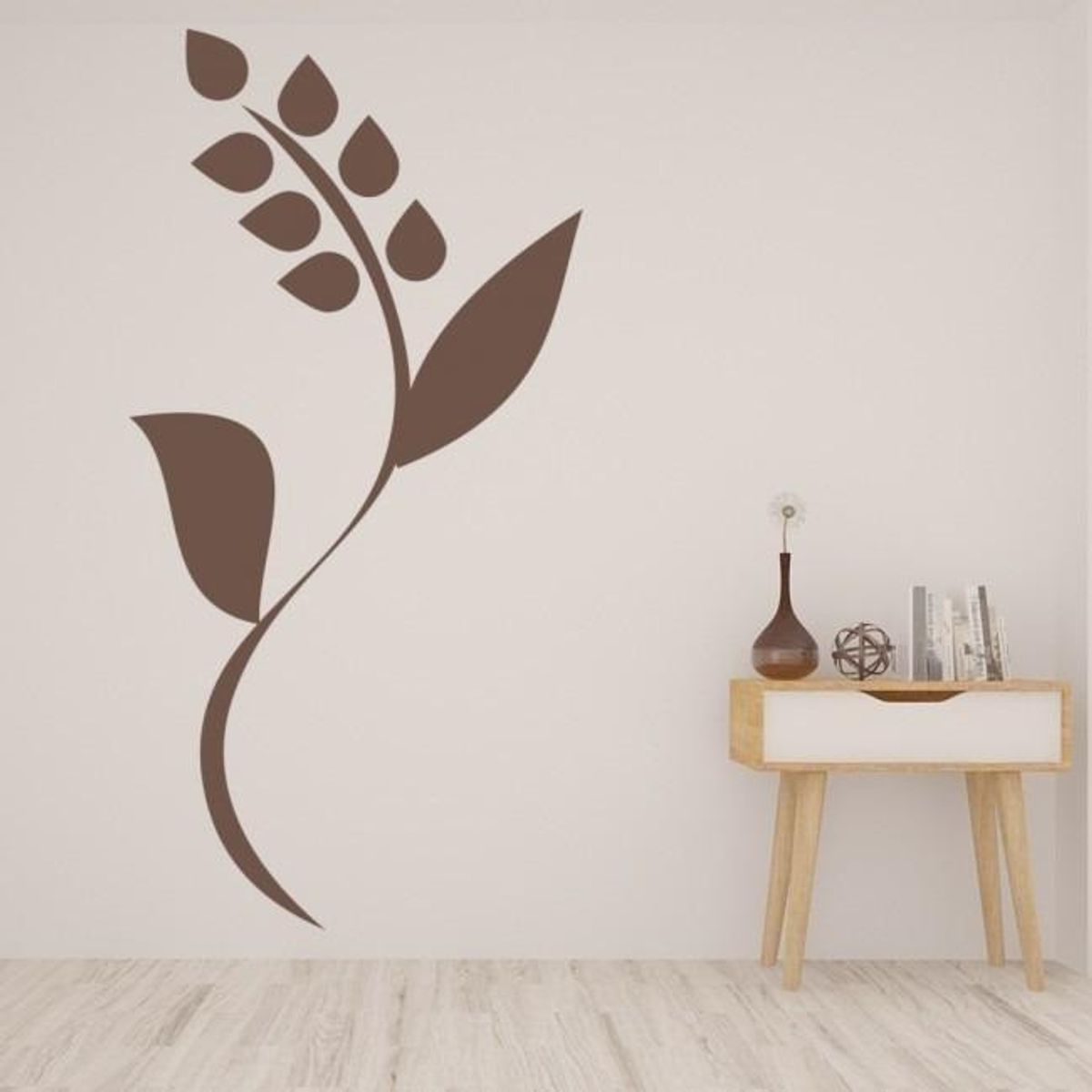 GENERICO - Decomural Simple Flower Floral Stem WS-18040