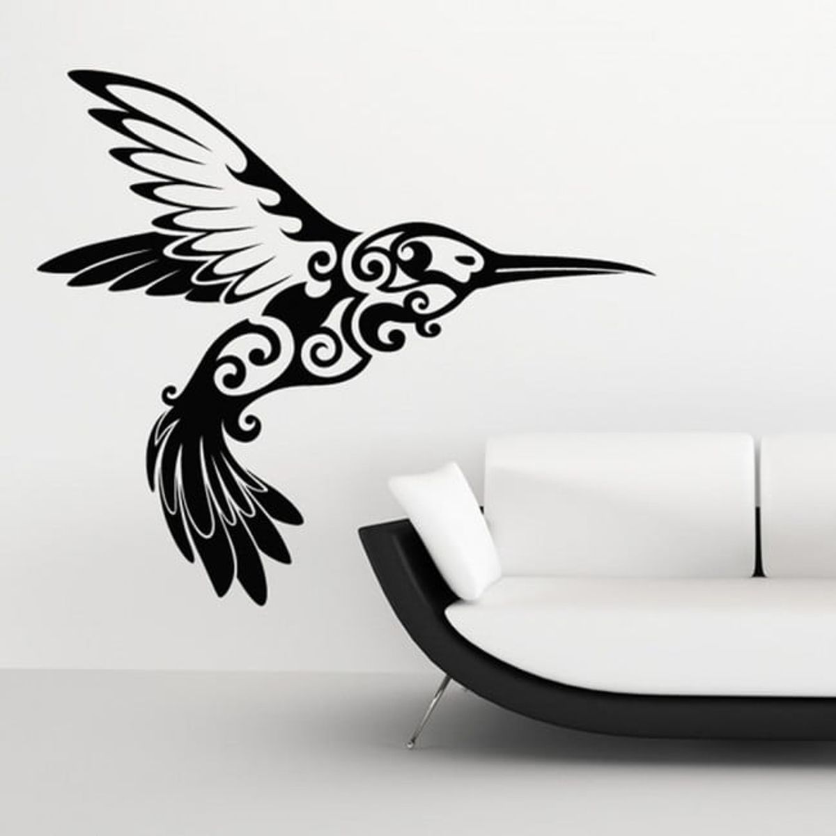 GENERICO - Decomural Hummingbird Floral Design WS-19427