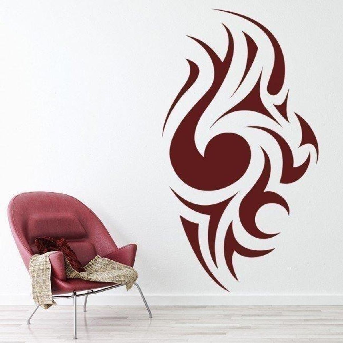 GENERICO - Decomural Tribal Design Headboard WS-19437