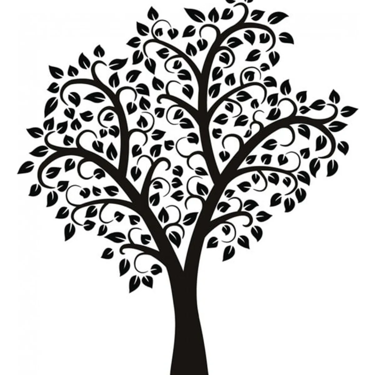 GENERICO - Decomural Oak Tree Flowers Leaves WS-19466