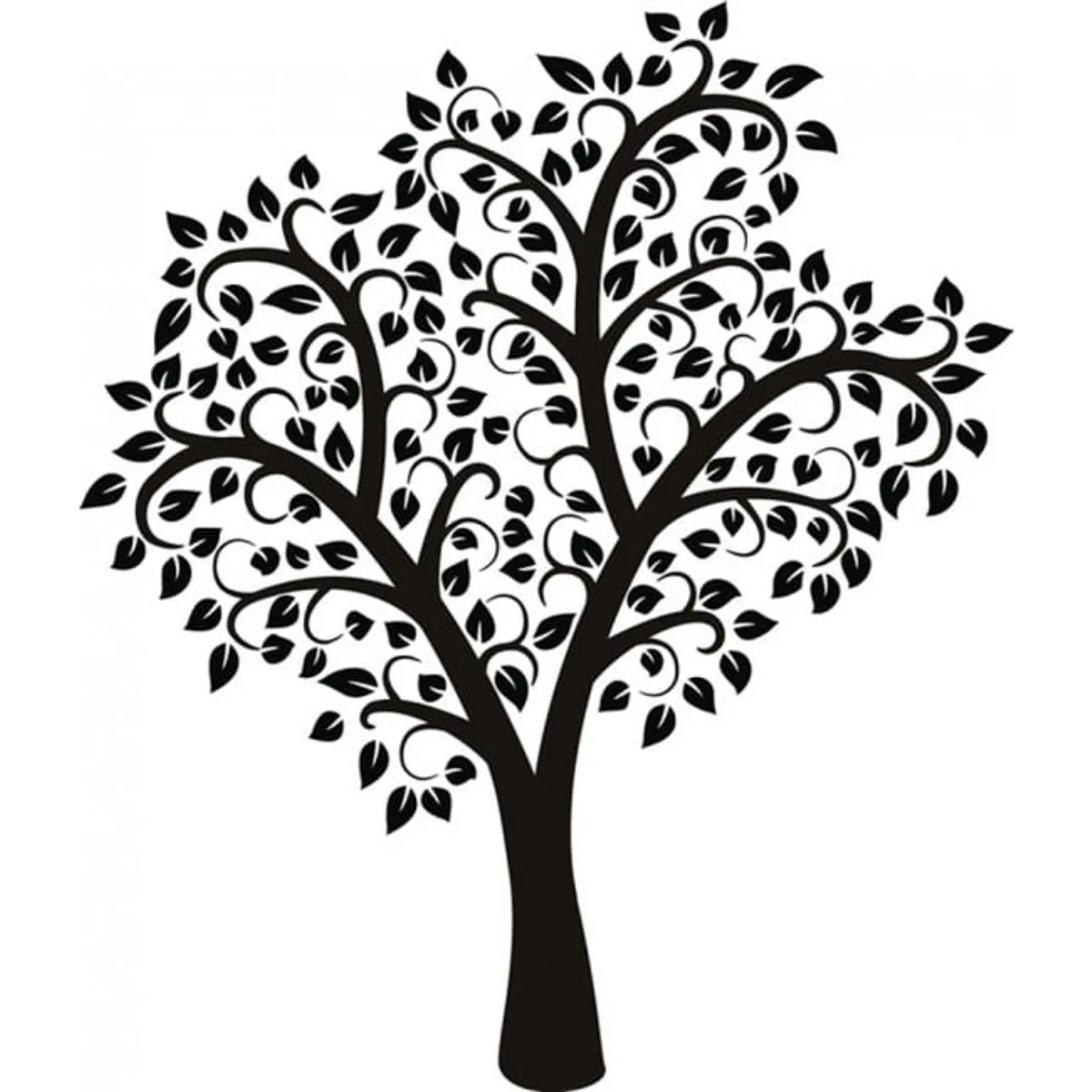 GENERICO - Decomural Oak Tree Flowers Leaves WS-19466