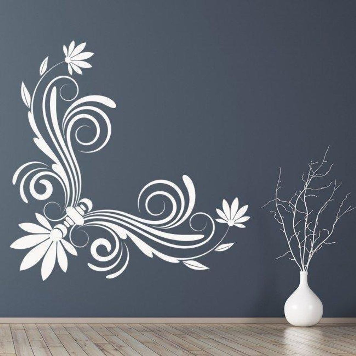 GENERICO - Decomural Floral Corner WS-18116
