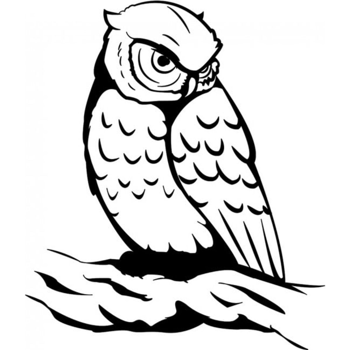 GENERICO - Decomural Owl Bird WS-19514