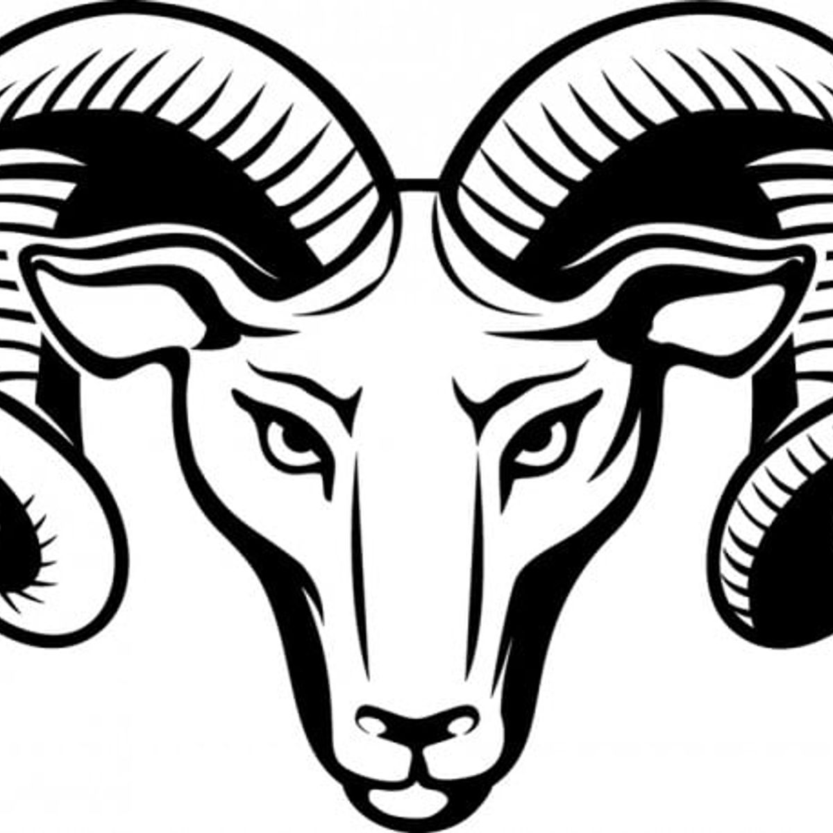 GENERICO - Decomural Aries Ram Zodiac Sign WS-19544