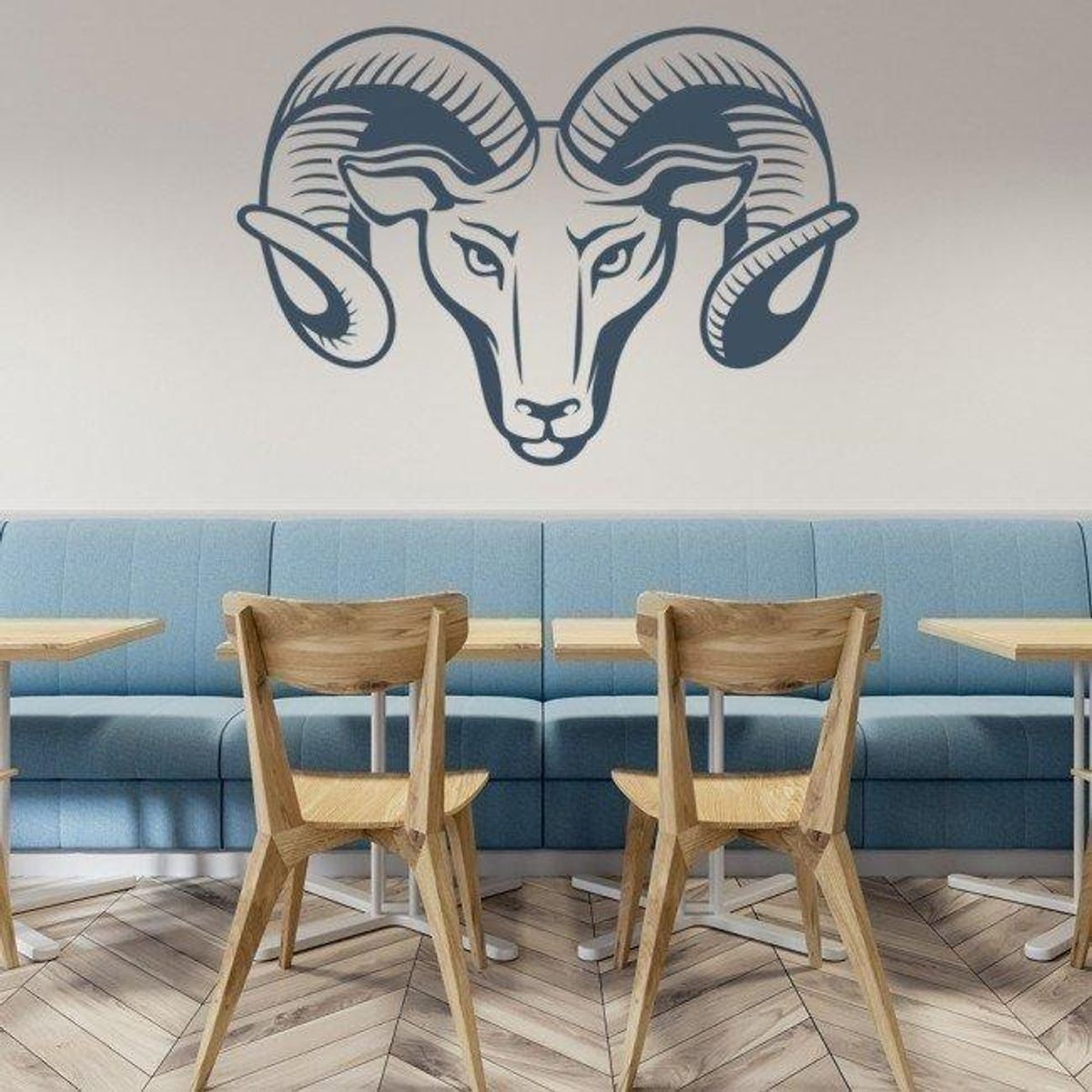 GENERICO - Decomural Aries Ram Zodiac Sign WS-19544