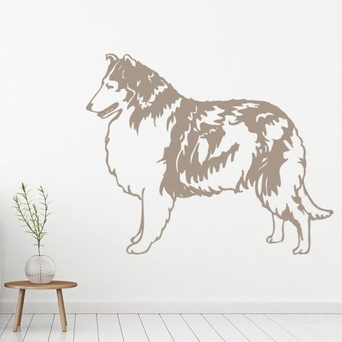 GENERICO - Decomural Collie Sheepdog Pets & Animals WS-19548