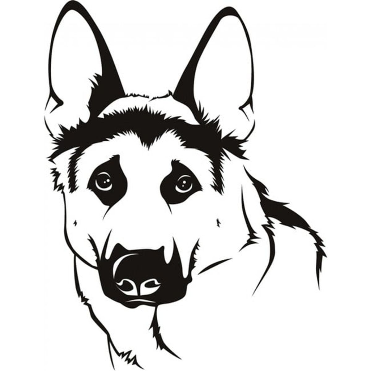 GENERICO - Decomural German Shepherd Dog WS-19553