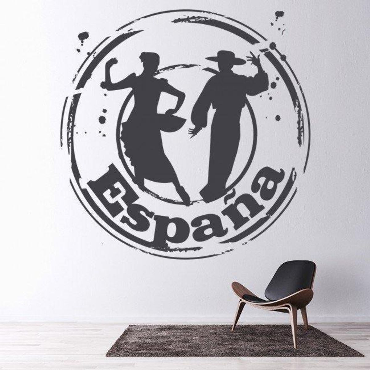 GENERICO - Decomural Spanish Espana Badge Flamenco Dance WS-19559