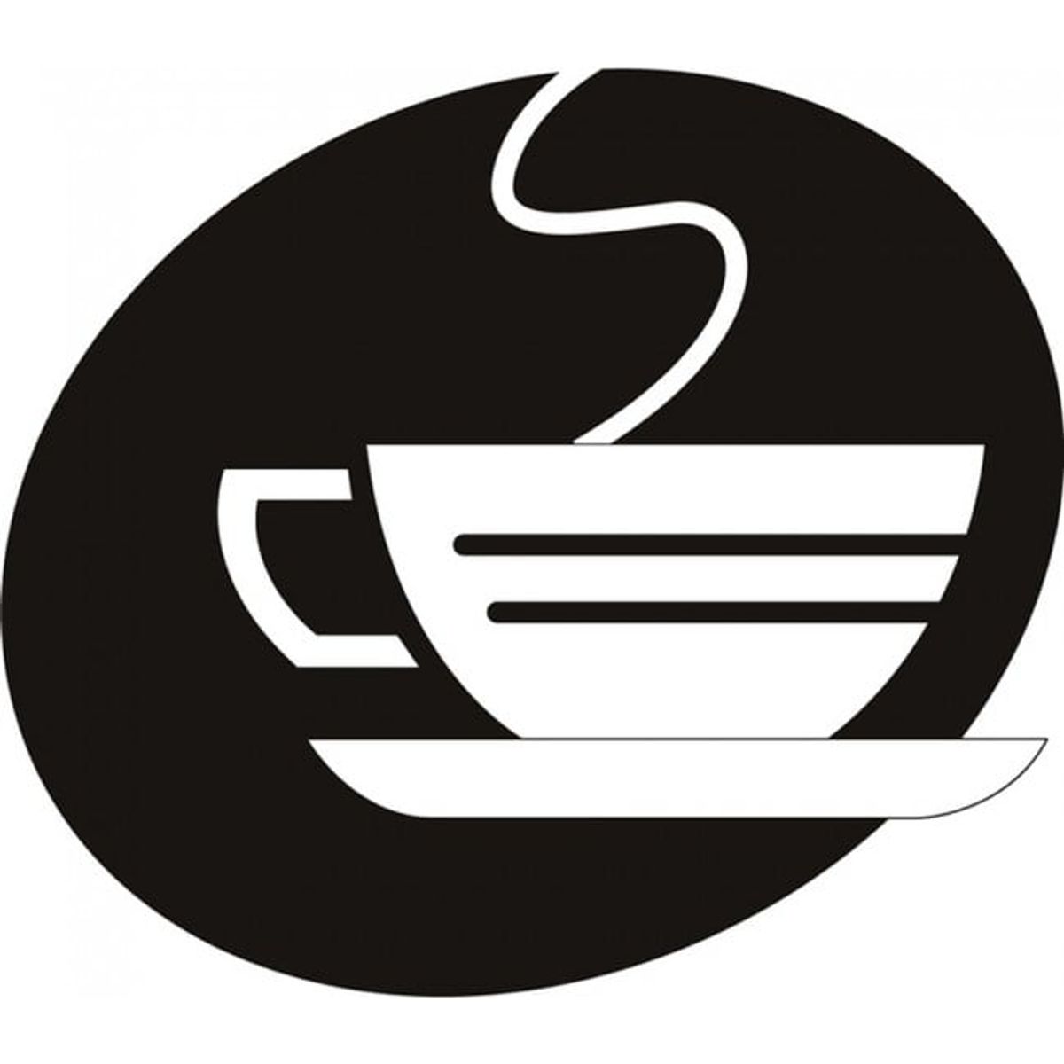 GENERICO - Decomural Steaming Cup Coffee Food Drink WS-18171