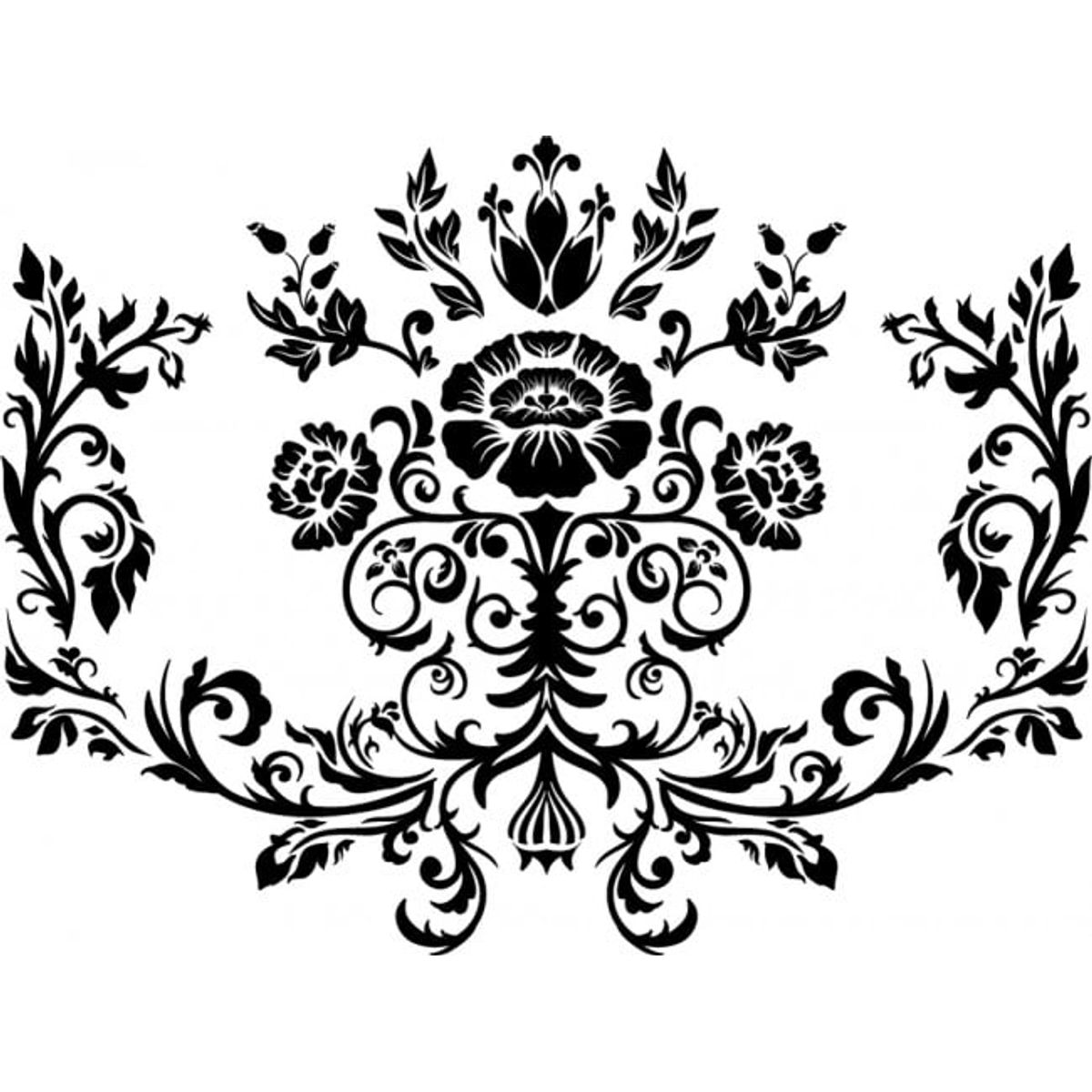 GENERICO - Decomural Thistle Flower Headboard WS-18212
