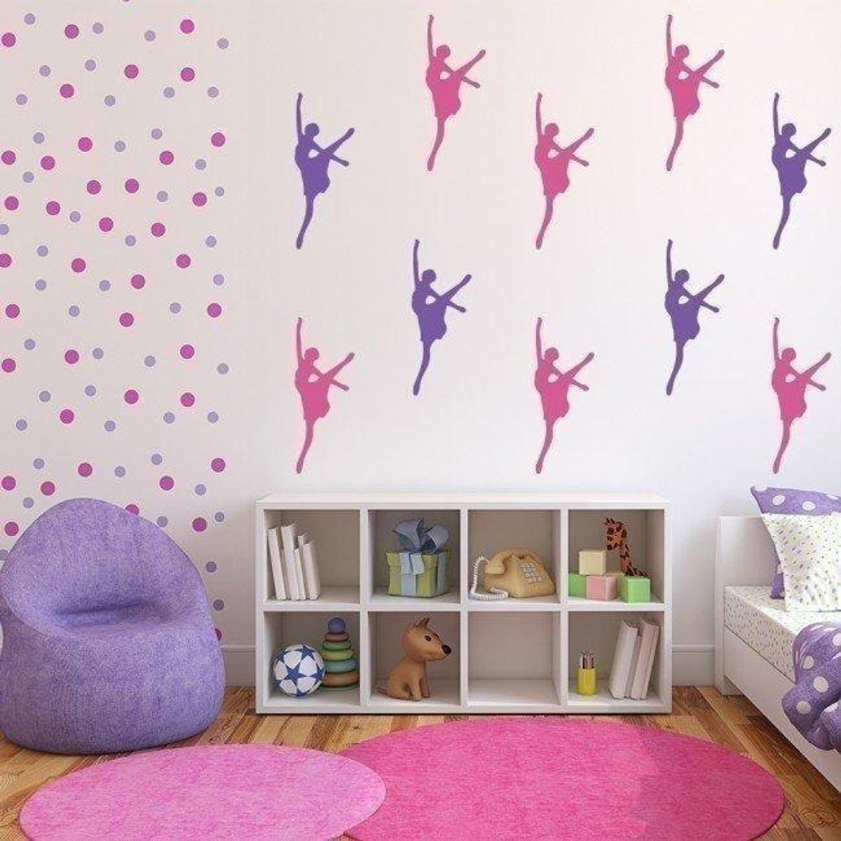 GENERICO - Decomural Ballerina Pose Ballet Dance Pack WS-33329