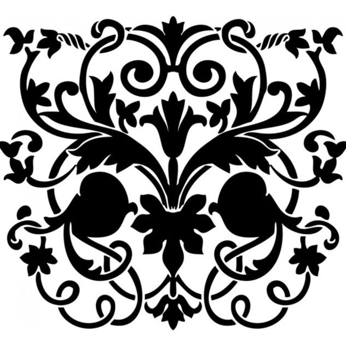 GENERICO - Decomural Regal Floral Headboard WS-18230