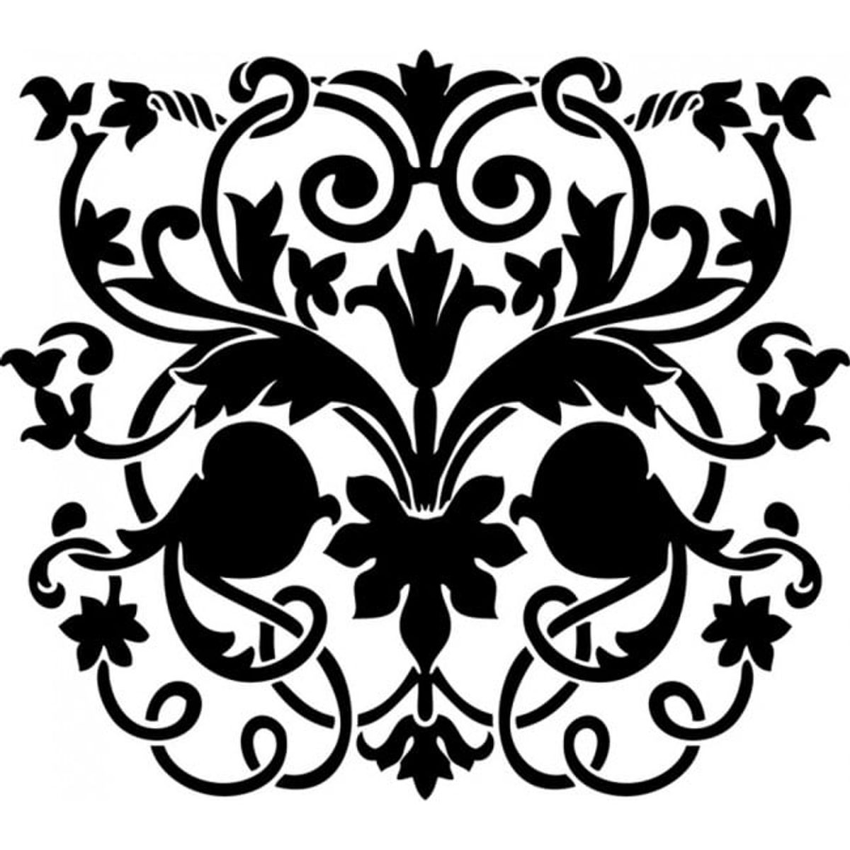 GENERICO - Decomural Regal Floral Headboard WS-18230