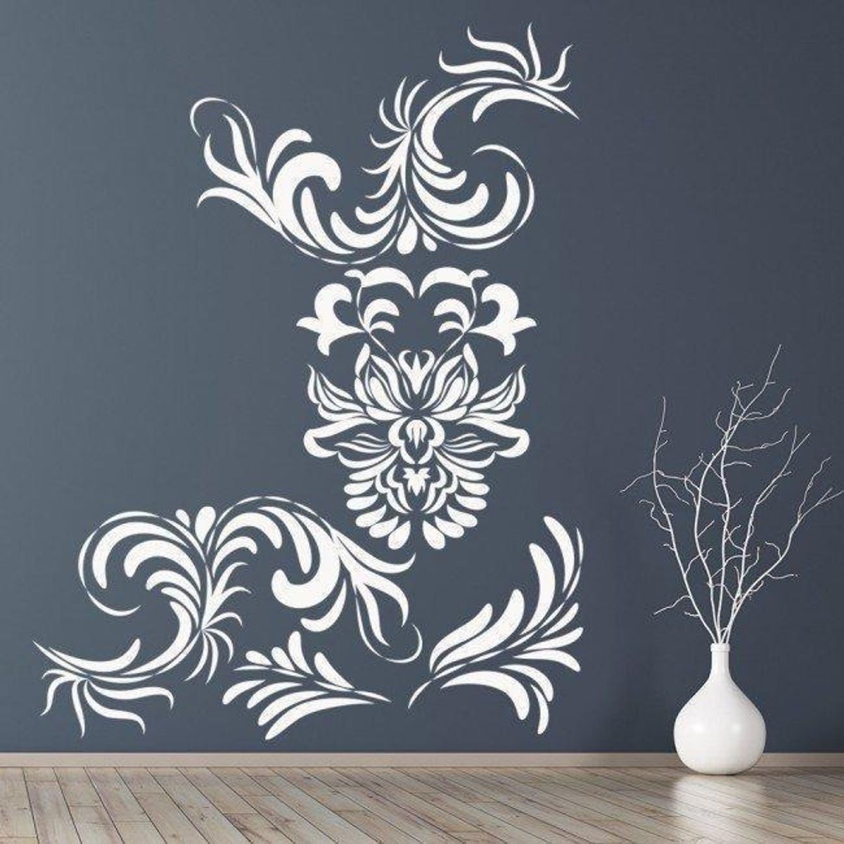 GENERICO - Decomural Floral Design Flower Corner WS-18231