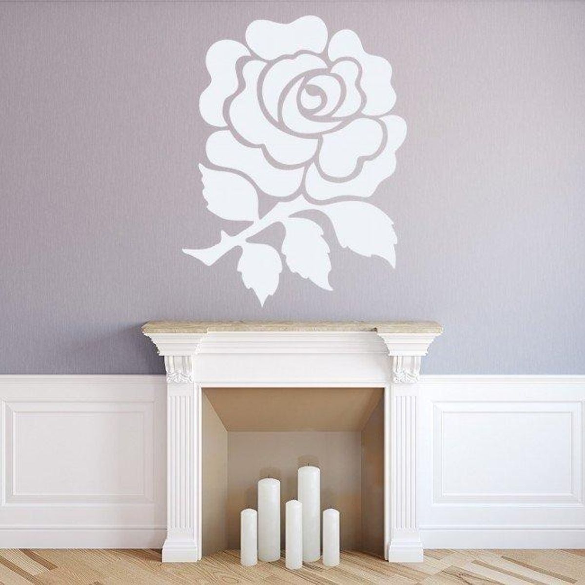 GENERICO - Decomural English Rose Floral Centrepiece WS-19584