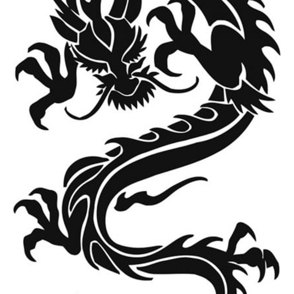 GENERICO - Decomural Chinese Dragon Oriental WS-18243