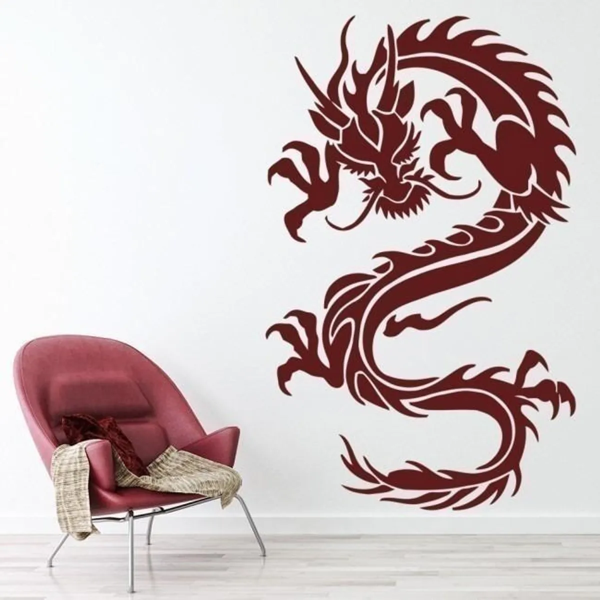 GENERICO - Decomural Chinese Dragon Oriental WS-18243