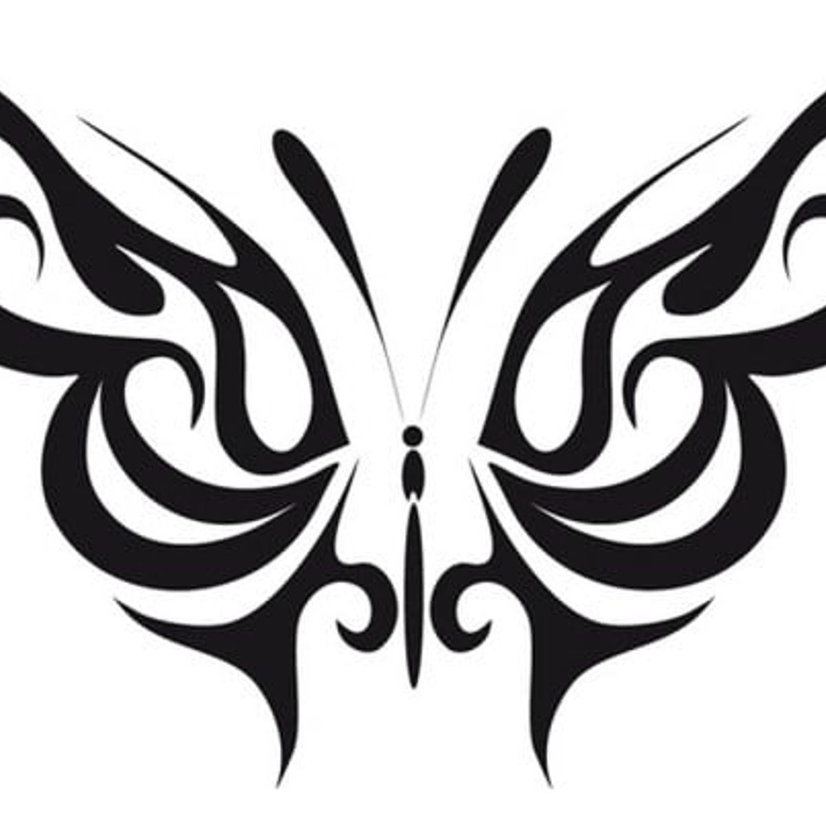 GENERICO - Decomural Tribal Butterfly Butterflies WS-18258