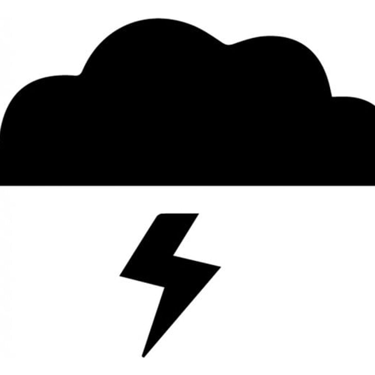 GENERICO - Decomural Lightning Cloud Weather Pack WS-33342