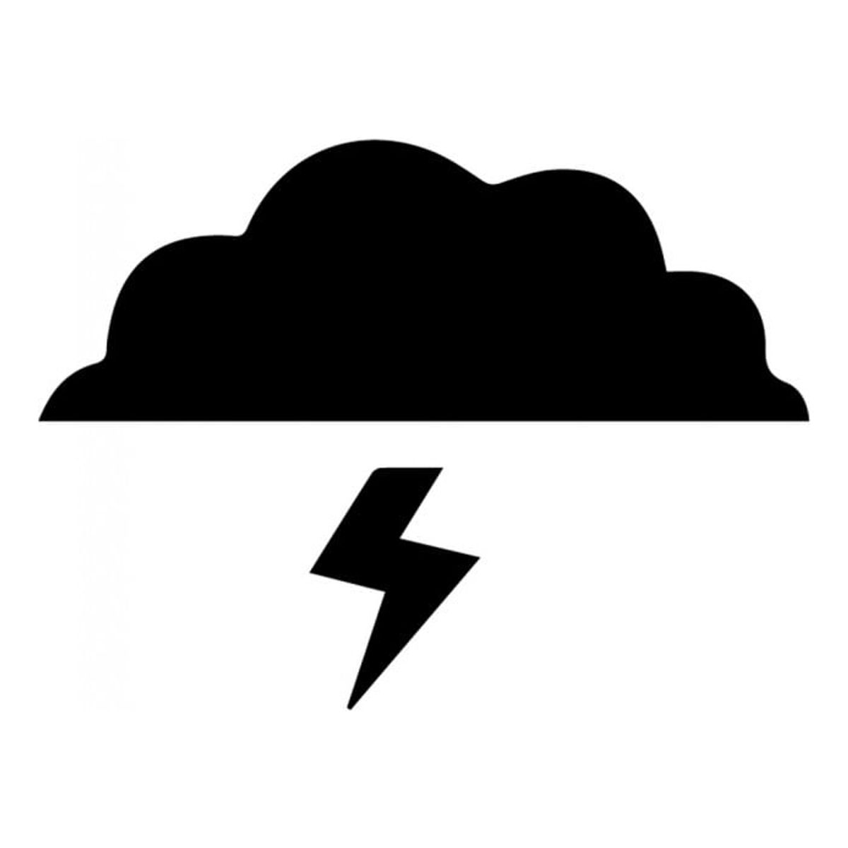 GENERICO - Decomural Lightning Cloud Weather Pack WS-33342