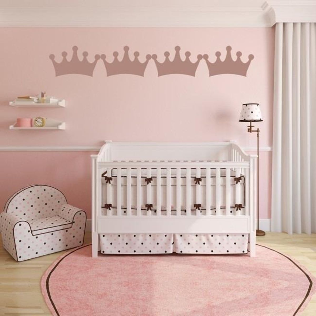 GENERICO - Decomural Princess Crown Nursery Pack WS-33351