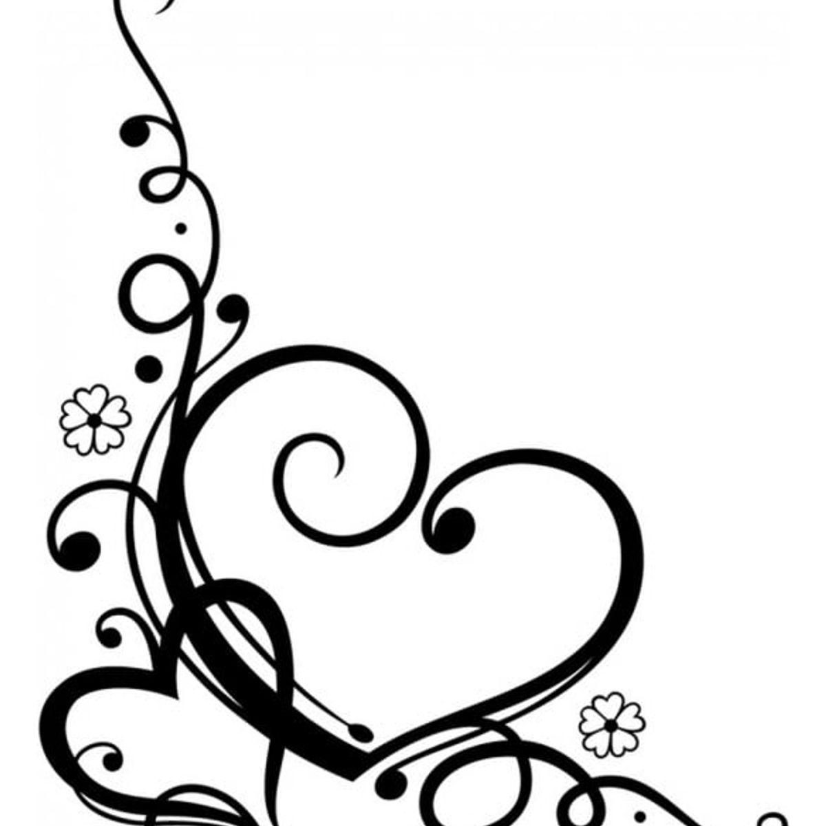 GENERICO - Decomural Love Heart Corner WS-18291