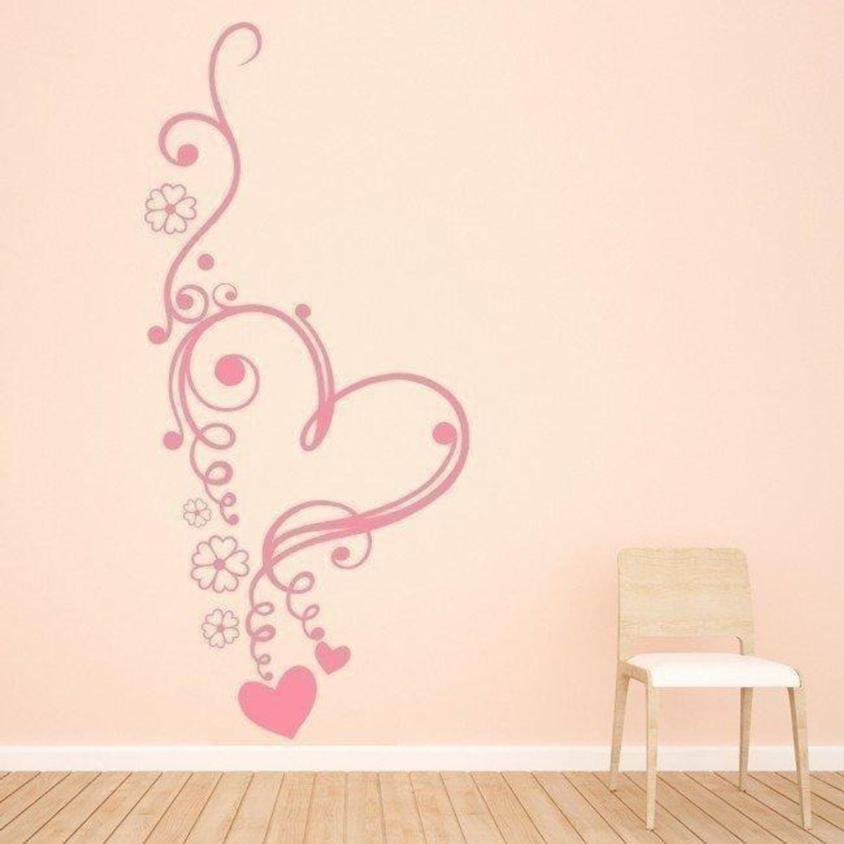 GENERICO - Decomural Heart Shaped Love Heart WS-18292