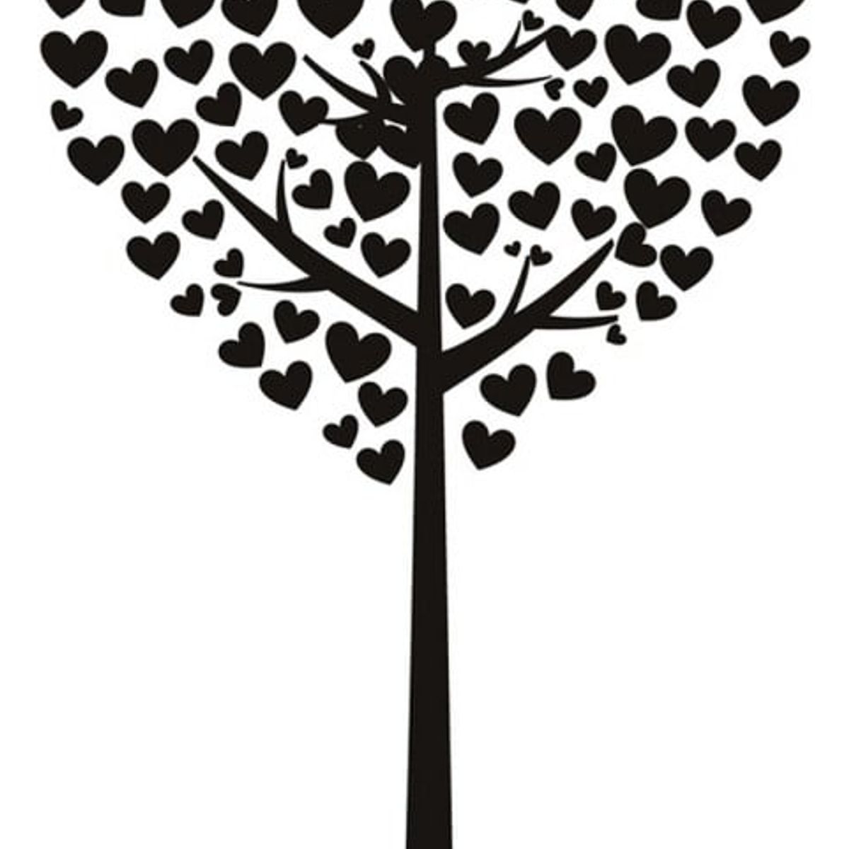 GENERICO - Decomural Heart Tree WS-18295