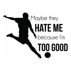 GENERICO - Decomural Too Good Football Sports WS-43033