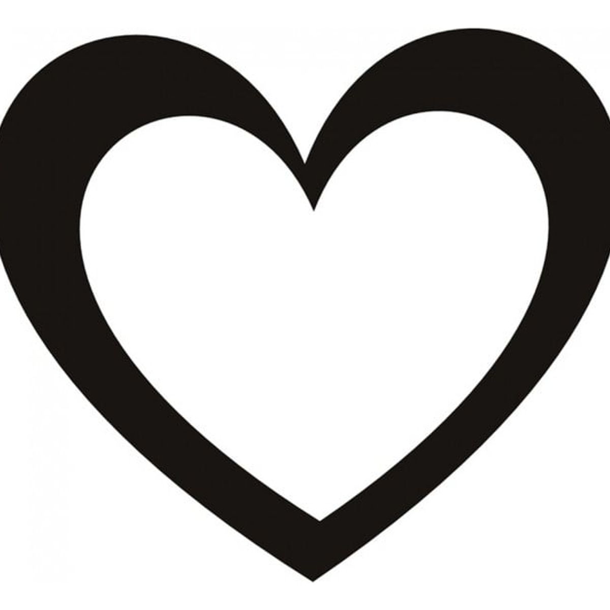 GENERICO - Decomural Simple Heart Love Heart WS-18300