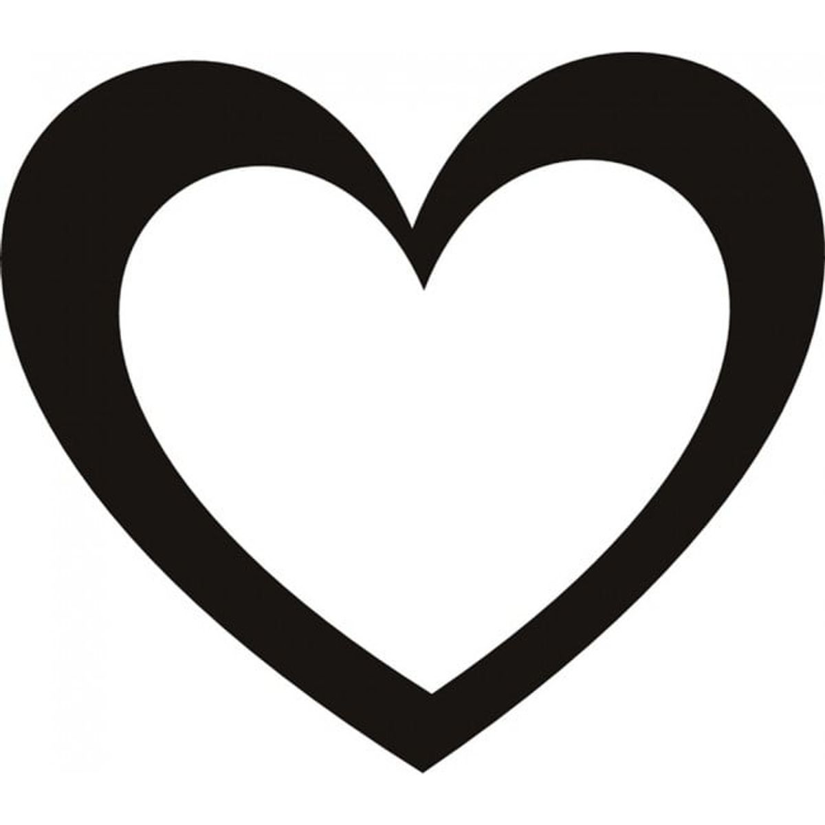 GENERICO - Decomural Simple Heart Love Heart WS-18300