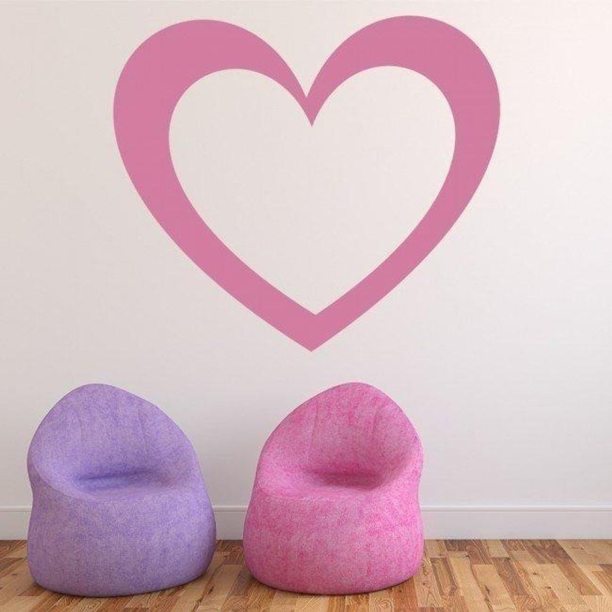 GENERICO - Decomural Simple Heart Love Heart WS-18300