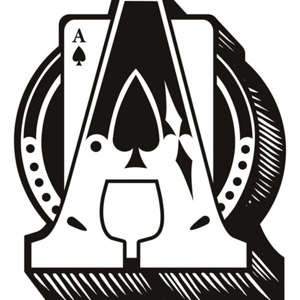 GENERICO - Decomural Ace Of Spades Design Card Game WS-18305