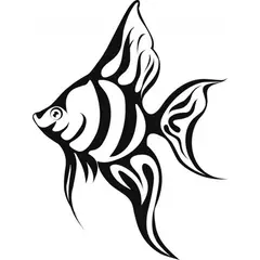 GENERICO - Decomural Tropical Fish Under The Sea WS-18308