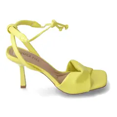 BEIRA RIO - Sandalia Taco Aguja 10cm Mujer Eco cuero Amarillo