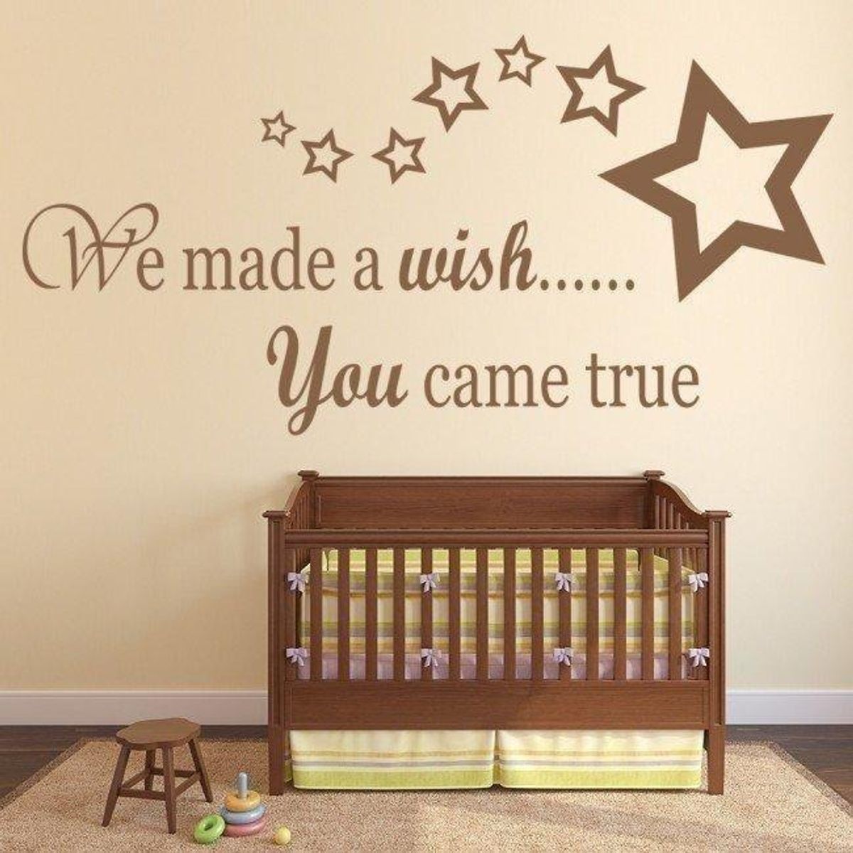 GENERICO - Decomural We Made A Wish Family Baby WS-19663