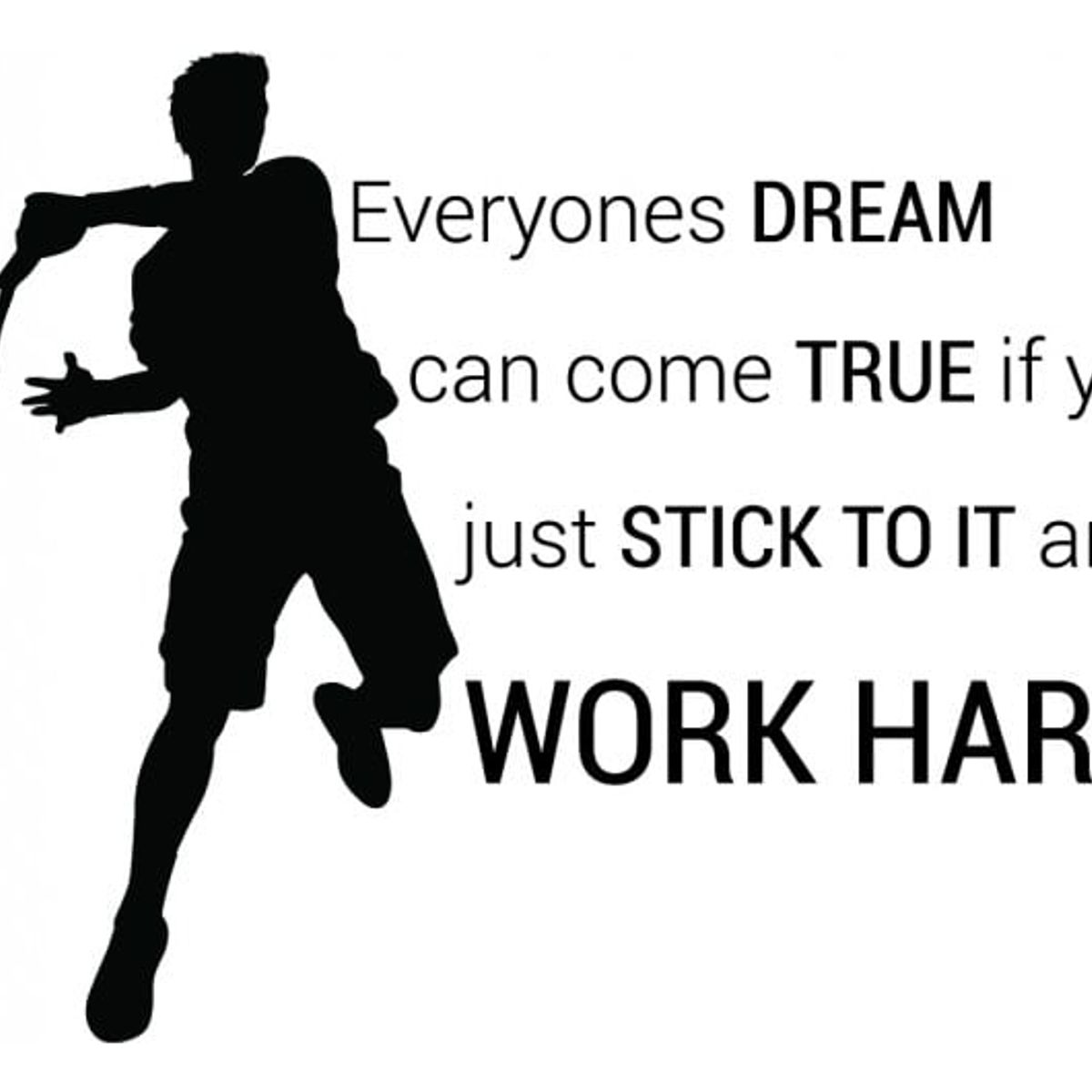 GENERICO - Decomural Work Hard Tennis WS-43048