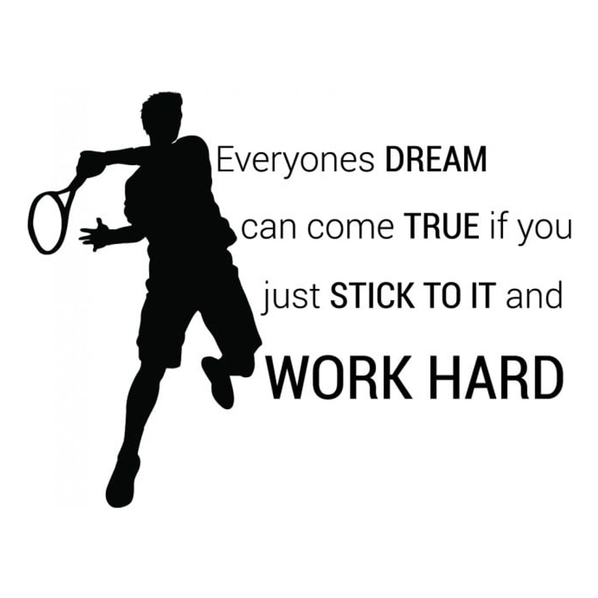 GENERICO - Decomural Work Hard Tennis WS-43048